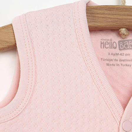 HelloBaby Basic Kız Bebek Kapitone Yelek