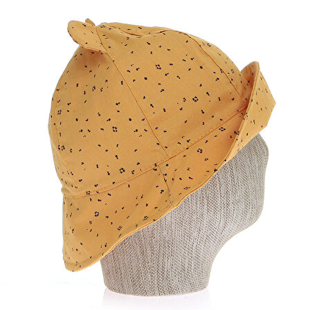 Capps Erkek Bebek 0 - 3 Ay Noktalı Şapka Sarı