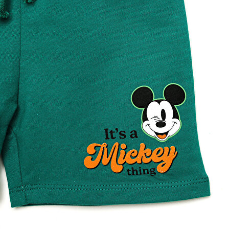 Disney Mickey Mouse Şort Erkek Bebek
