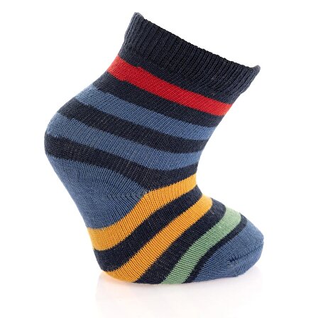 İgloo Çorap Desenli 6lı Soket Çorap Erkek Bebek