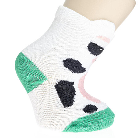 İgloo Çorap desenli 6lı Soket Çorap Kız Bebek