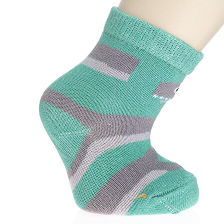 İgloo Çorap Desenli 6lı Soket Çorap Erkek Bebek
