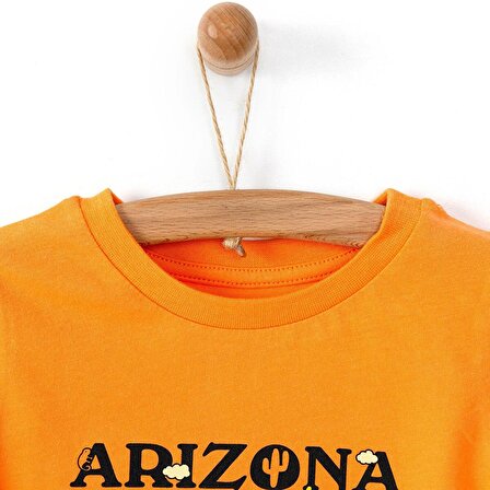 HelloBaby Basic Arizona Baskılı Tshirt Erkek Bebek