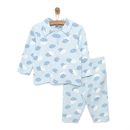 HelloBaby Gömlek Yaka Pijama Takımı
