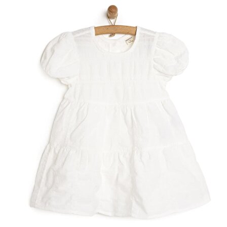Bebbek WHITE FLOWER Elbise Kız Bebek