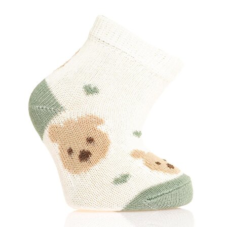 HelloBaby Desenli 3lü Soket Çorap Erkek Bebek