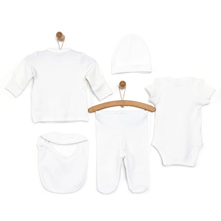 HelloBaby Organik 5li Kutulu Hastane Çıkışı Unisex