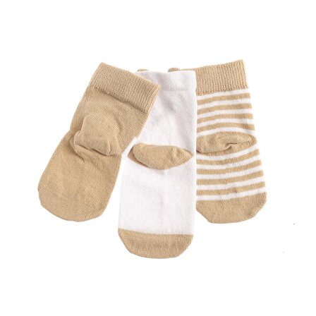 Step 3'lü Soket Çorap Erkek Bebek
