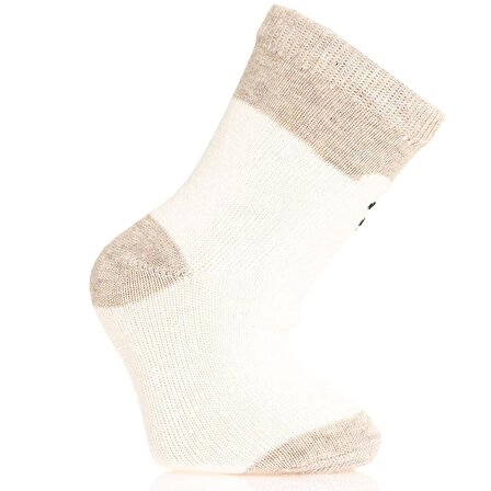 İgloo Çorap Ayıcık Desenli 3lü Soket Çorap Kız Bebek