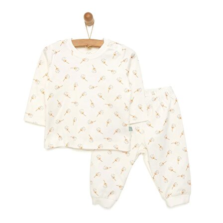 Pambuliq Organik Pijama Takımı Kız Bebek
