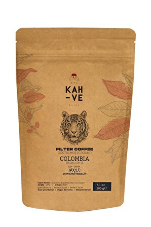 Colombıa Supremo Medellin Filter Coffee 200 Gr