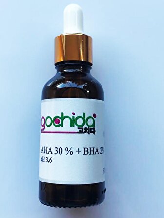 Gochida AHA+BHA Serum, Peeling Serum, 30 ml