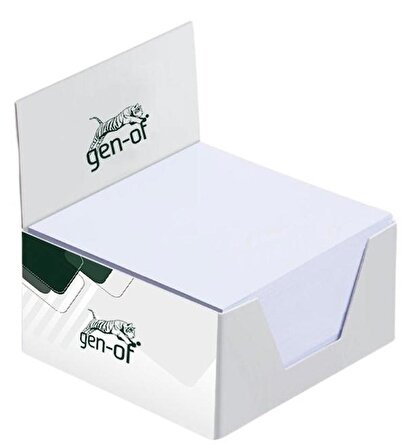 Gen-Of 8x8 Küp Not Beyaz 1 Kutu