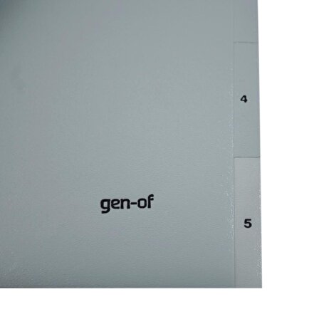 Gen-Of Ayraç Seperatör 1-5 Rakamlı (GEN-1309)