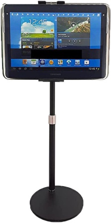 Coverzone Tablet Telefon Standı 2in1 Masaüstü 7-11 inch 23-43 cm Ayarlanabilir Yükseklik 180° Açılı Aliminyum Gövde T43