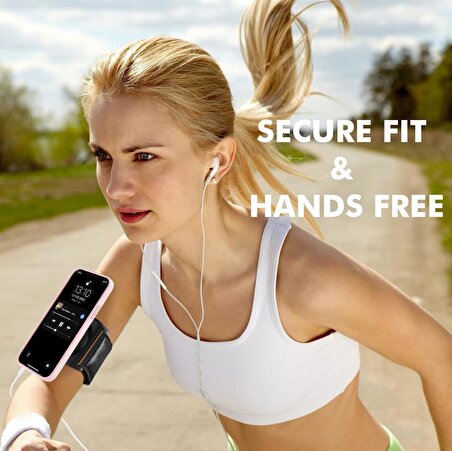 Coverzone Kol Bandı Spor Koşu Fitness Bileklik Ve Kol Bandı 360 Derece Dönebilen Universal 4-6.8 inch Tüm Telefonlara Uyumlu