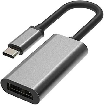 Coverzone Type-C to Displayport Adaptör USB C DP Çevirici Notebook PC Bilgisayar Uyumlu HC67