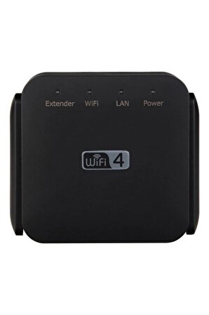 Kablosuz AP Repeater Wps Router 300 Mbps Wifi Sinyal Yaklaştırıcı Güçlendirici Menzil Genişletici
