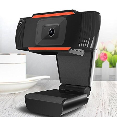 Mikrofonlu Hd Webcam Kamera 720p 30fps Pc Laptop Kamera Usb Hd Cam Tak Çalıştır