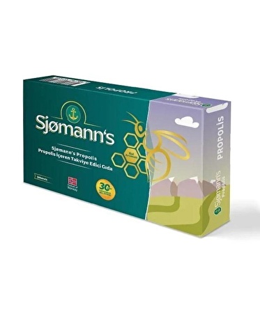 Sjomann's Propolis 30 Yumuşak kapsül