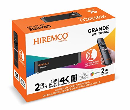 Hiremco Grande 2-16 GB Android Box