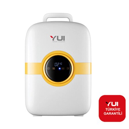 Yui K22 Dokunmatik Led Ekranlı Kozmetik, Gıda, Araç Ve Ev Tipi 20 Litre Taşınabilir Mini Buzdolabı