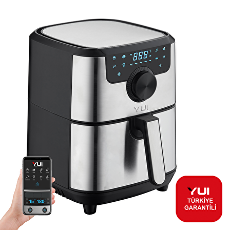 Yui M20 MaxiFry 4.5 lt Yağsız Airfryer Inox