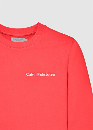 Calvin Klein Jeans Erkek Bisiklet Yaka Sweatshirt J30J320034 U006382 