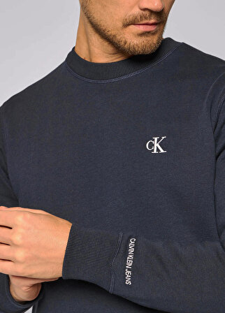 Calvin Klein Jeans Erkek Bisiklet Yaka Sweatshirt J30J314536 U006389 