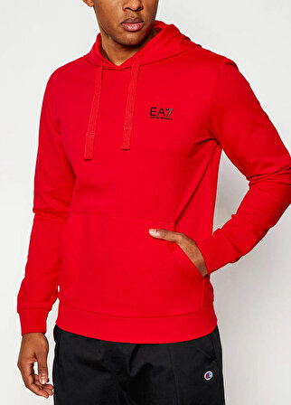 EA7 Erkek Kapüşonlu Sweatshirt 8NPM04 U006831 
