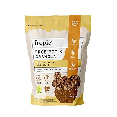 Probiyotik Granola - Yer Fıstığı & Çikolata 200 gr