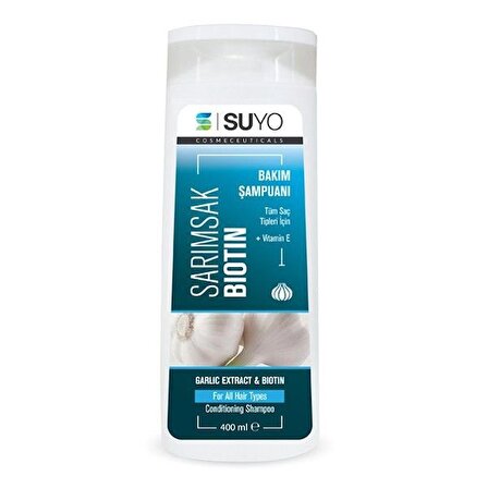 Green Farma SUYO Sarımsak Biotin Şampuan 400 ml