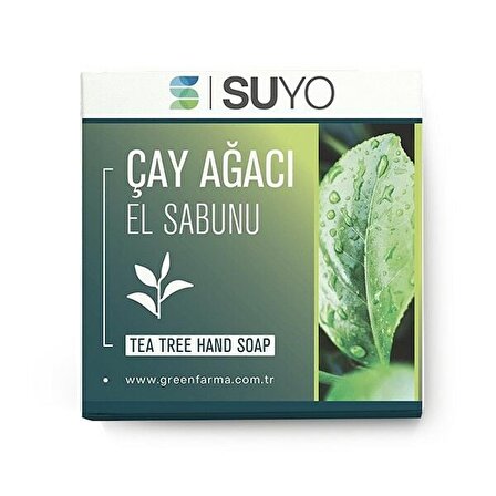 Green Farma SUYO Çay Ağacı Sabunu 100 gr