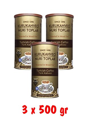 Nuri Toplar 250 gr 6'lı Türk Kahvesi