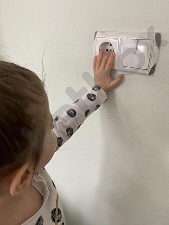 6 Adet Priz Kapatıcı ve 4 Adet Silikon Köşe Koruyucu 3m Bantlı Çocuk Bebek Güvenlik Set