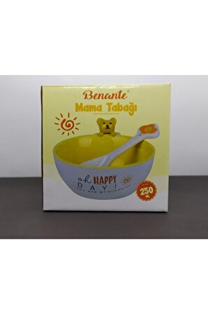 Benante Porselen Mama Tabağı 250 Ml