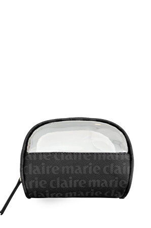Marie Claire Siyah Kadın Seyahat Makyaj Çantası Levido MC221111