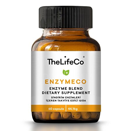 TheLifeCo Enzymeco 60 Kapsül