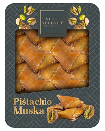 Soft Delight Bol Pekmezli Antep Fıstıklı Muska 400 gr