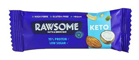 Rawsome Ketojenik Protein Bar 40 Gr. 12 Adet (1 Kutu)