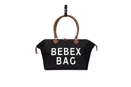 Bebex Bag-P Plus Su Geçirmez Unisex Bebek Bakım Çantası Siyah