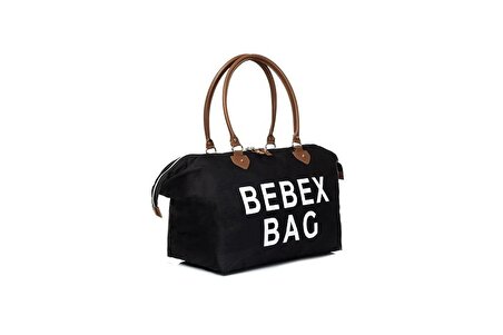 Bebex Bag-P Plus Su Geçirmez Unisex Bebek Bakım Çantası Siyah