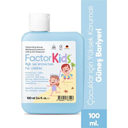 Factor Kids Çocuk Güneş Kremi SPF50+ 100 ml