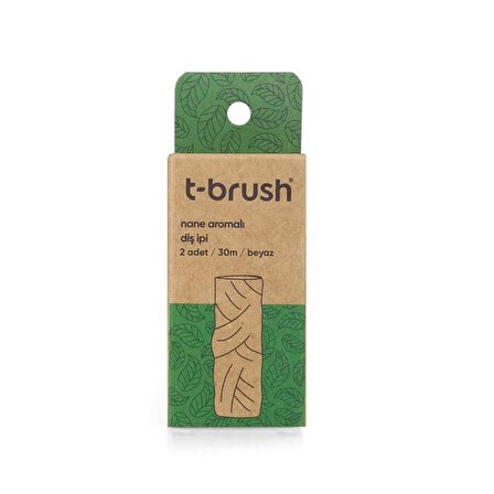 T-Brush Nane Aromalı 2’li Diş İpi