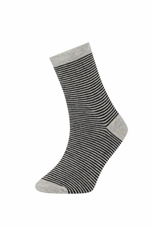 Erkek Çocuk Çizgi Desenli 4'lü Soket Çorap K5223A6NSKR1