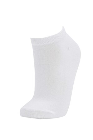 DeFacto Kadın Pamuklu 3'lü Kısa Çorap T7370AZNSWT1