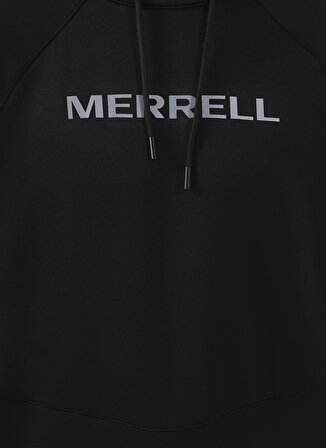 Merrell Siyah Erkek Kapüşonlu Düz Sweatshirt M23SEARCH SEARCH