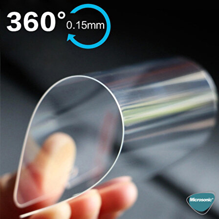 Microsonic Apple Uyumlu iPhone 14 Pro Screen Protector Nano Glass Cam Ekran Koruyucu (3`lü Paket)