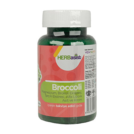 Herbasist Broccoli 60 Kapsül - AROMASIZ
