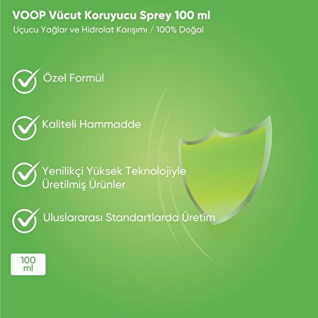 Voop Vücut Koruyucu - Sinek Kovucu Sprey 100 ml